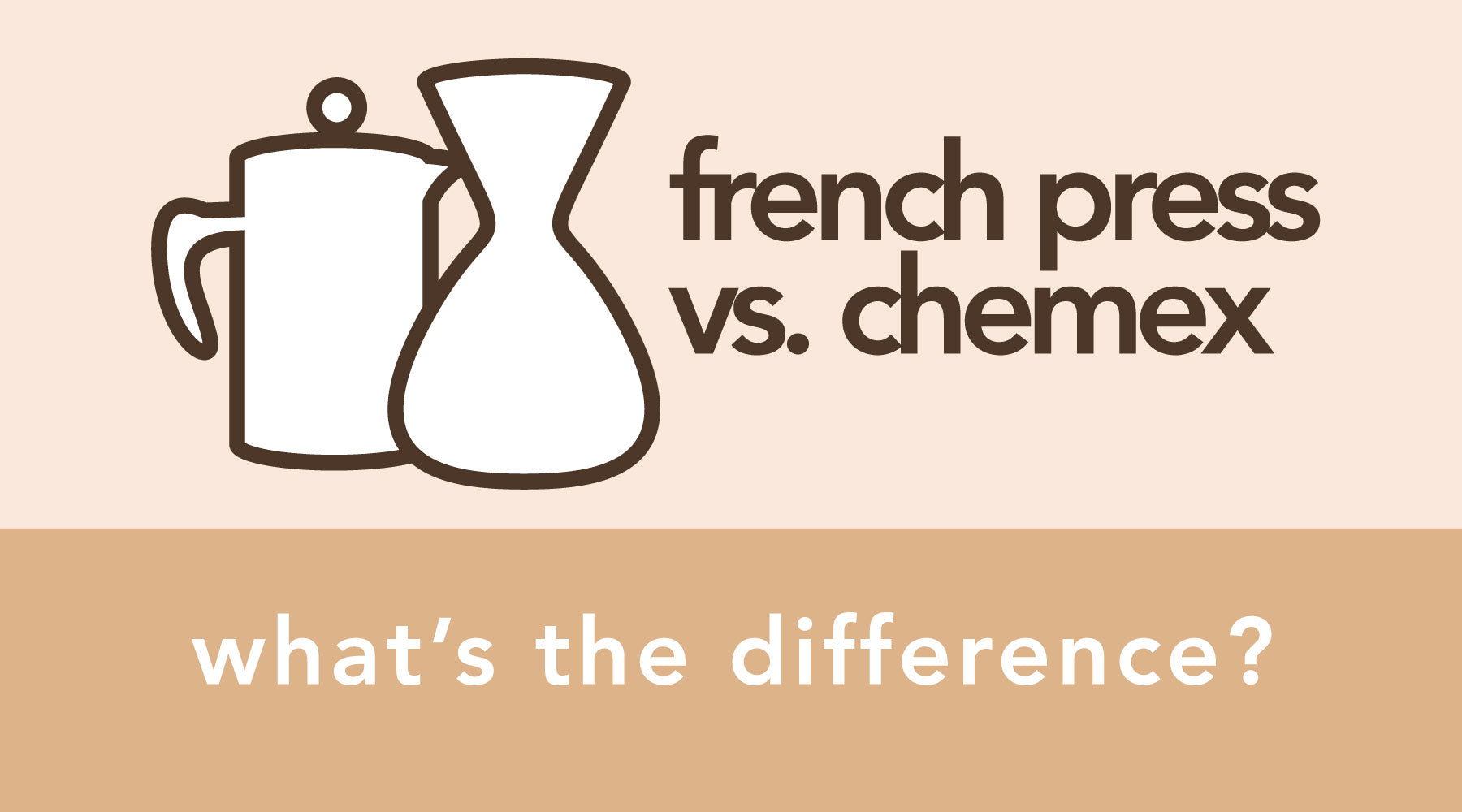 What's The Difference Between A French Press & A Chemex?
