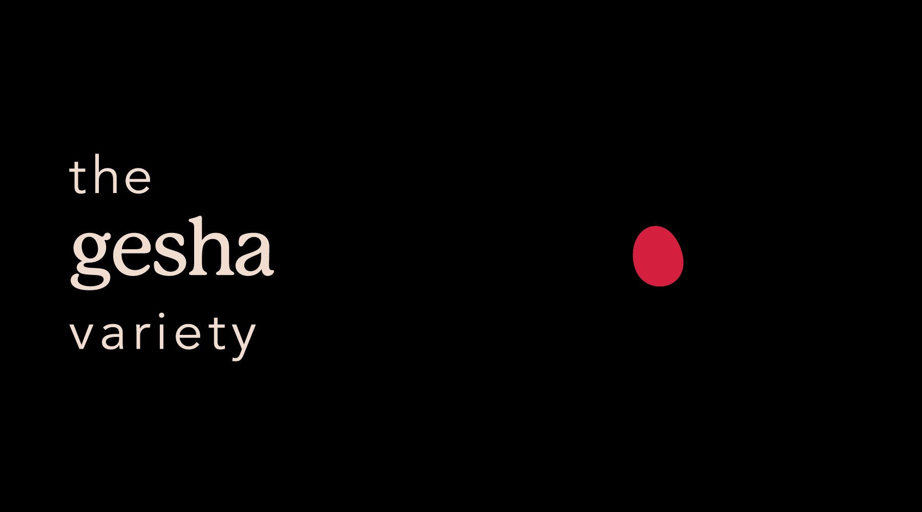 Gesha | The Most Exclusive Coffee Variety