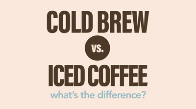 The Difference Between Cold Brew & Iced Coffee