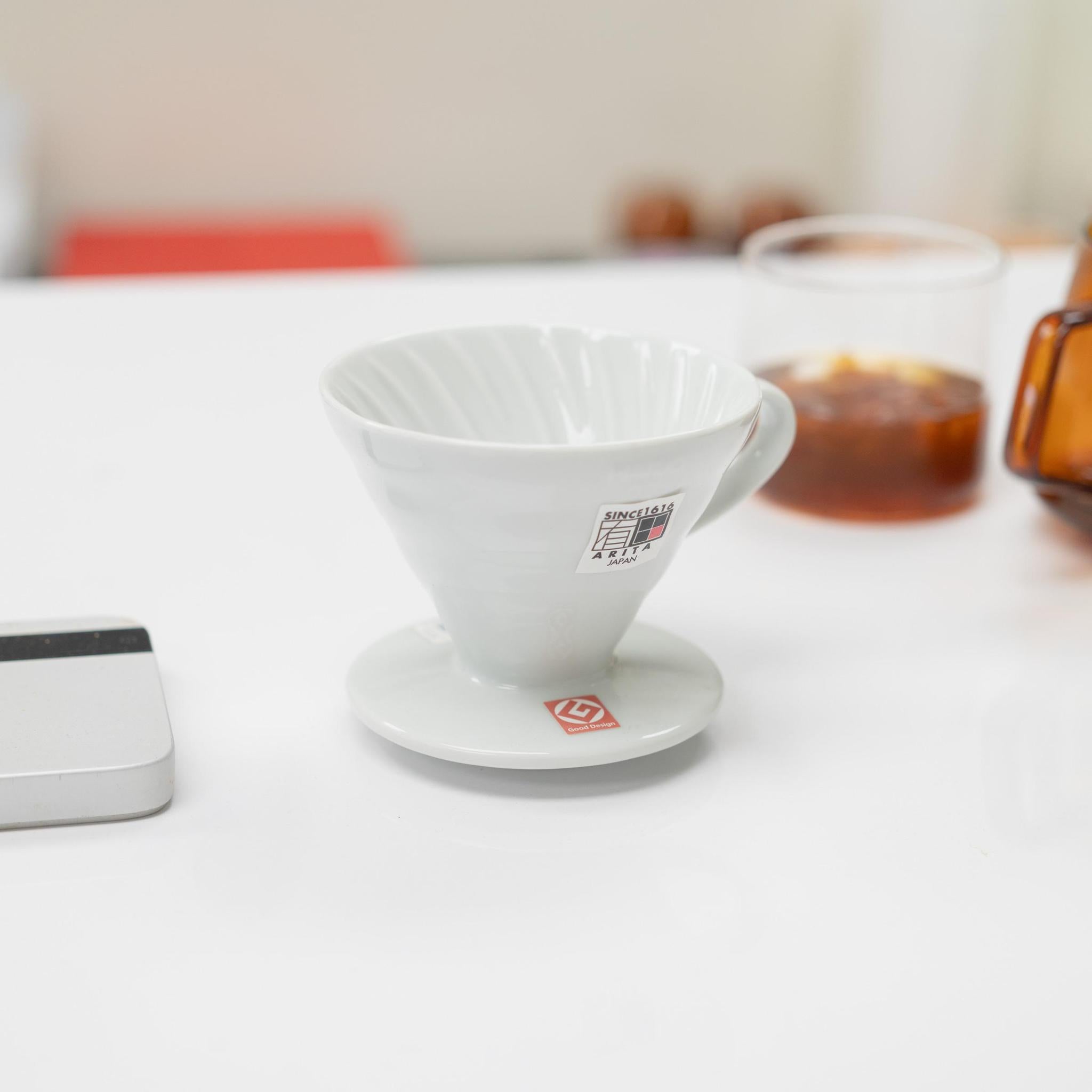 Hario V60 Ceramic Pour-Over Brewer Size 02