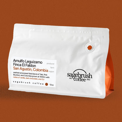 Arnulfo Leguizamo • Washed-Processed Pink Bourbon, Tabi, & Colombia