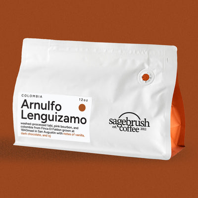 Arnulfo Leguizamo • Washed-Processed Pink Bourbon, Tabi, & Colombia