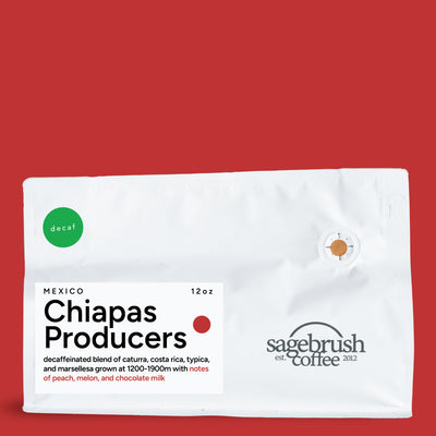 Chiapas Producers • Decaffeinated Caturra, Typica & other Washed Varieties