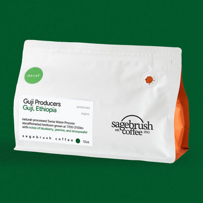 Guji Producers • Natural-Processed Swiss Water Decaf Heirloom